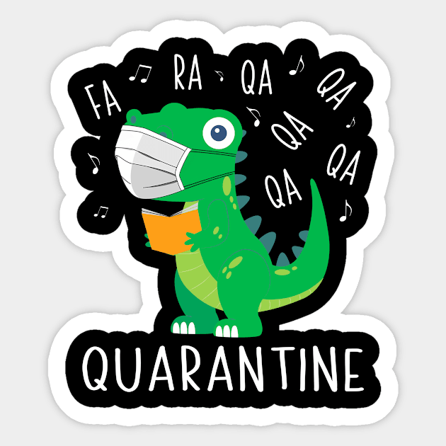 fa rawr rawr t rex dinosaur funny quarantined 2020 gift idea Sticker by ArifLeleu